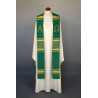 Alpha and Omega embroidered stole - liturgical colors (8) - Image 4