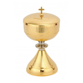 Ciborium with decorative fluting 17 cm (6.7 inches)