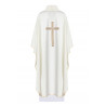 Chasuble embroidered Cross - liturgical colors (43) - Image 2