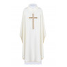 Chasuble embroidered Cross - liturgical colors (43) - Image 1