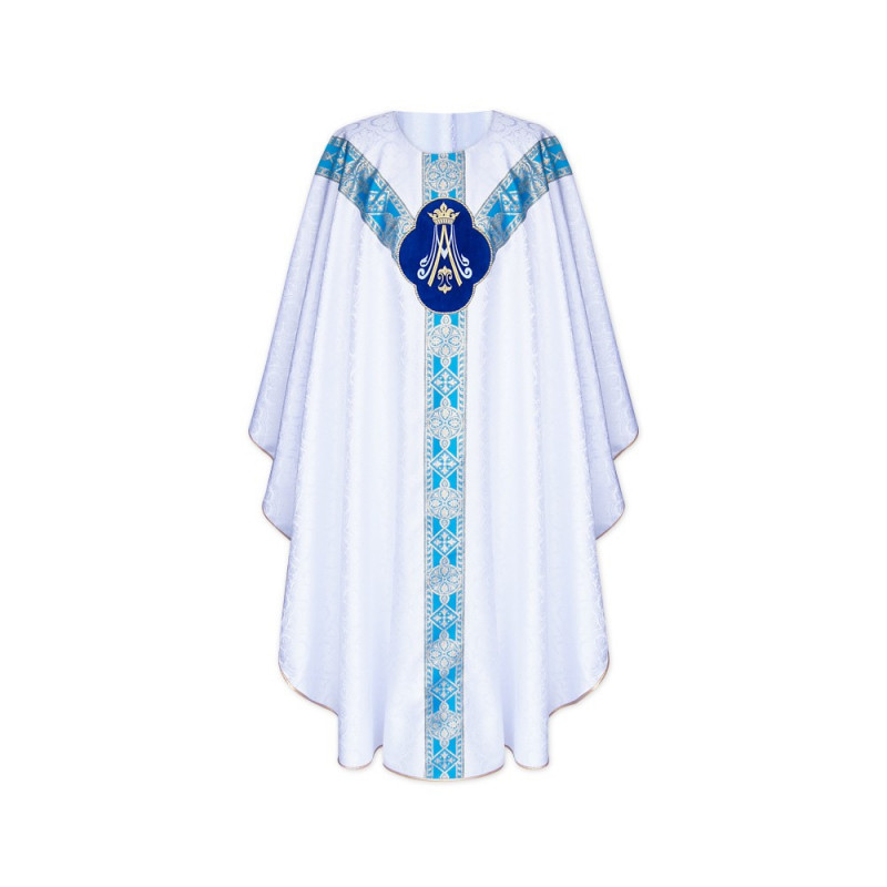 Marian chasuble semi gothic (39) - Best Catholic Shop
