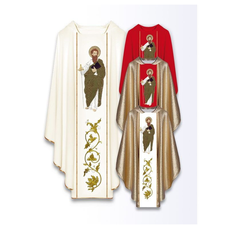 Chasuble with the image of St. Paul - Best Catholic Shop