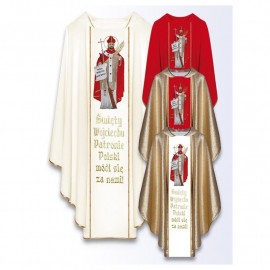 Chasuble with the image of St. Wojciech