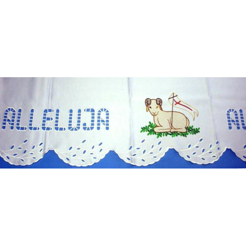 Embroidered altar cloth - Easter design (88) - Best Catholic Shop