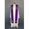 Embroidered stole Alpha and Omega (A2) - Image 1