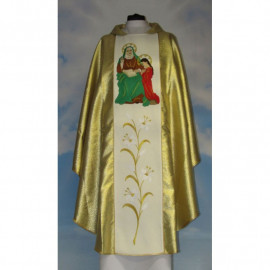 Embroidered chasuble - Saint Anna