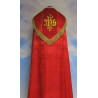 Cope IHS rosette embroidered  - liturgical colors (50A) - Image 2