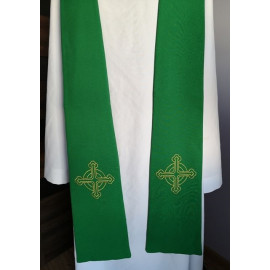 Green Cross concelebration stole (10)