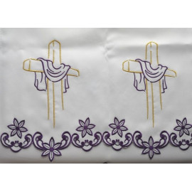 Embroidered altar cloth - Eucharistic design (213)