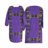 Gothic purple dalmatic - jacquard fabric (44) - Image 1
