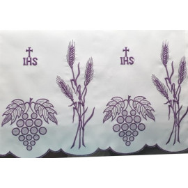 Embroidered altar cloth - Eucharistic design (216)