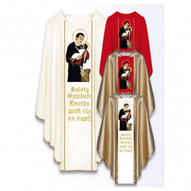 Embroidered chasuble - Saint Stanislaus Kostka
