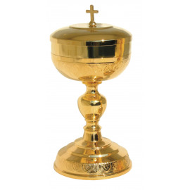 Ciborium with decorative embossing - 18 cm (7.1 inches)