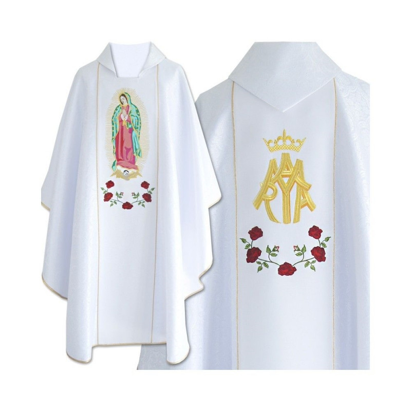 Embroidered chasuble Our Lady of Guadalupe (35) - Best Catholic Shop