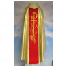 Golden chasuble embroidered Saint Christopher - Image 2