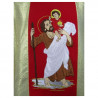 Golden chasuble embroidered Saint Christopher - Image 3