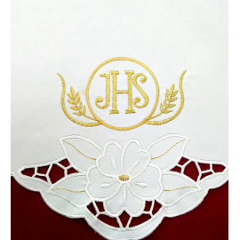 Embroidered altar cloth - Eucharistic design (95)
