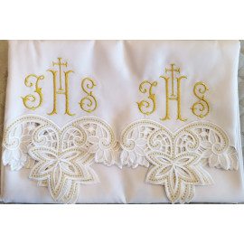 Embroidered altar cloth - Eucharistic design (112)