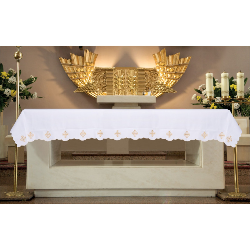 Cloth with embroidered Jerusalem Cross (159) - Best Catholic Shop