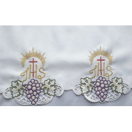 Embroidered altar cloth - Eucharistic design (148)