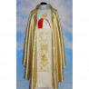 Chasuble with the image of John Paul II - golden material - Image 1