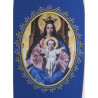 Marian chasuble Our Lady with child on throne - Image 3