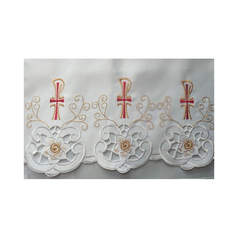 Embroidered altar cloth - Eucharistic design (220) - Best Catholic Shop