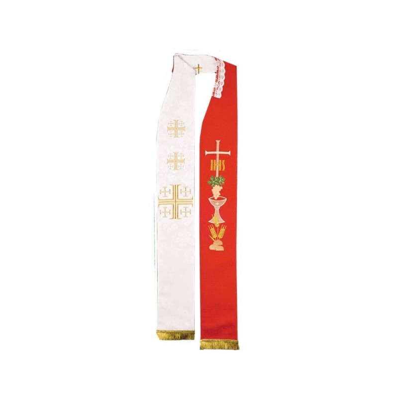 Double-sided priest's stole (k35) - Best Catholic Shop
