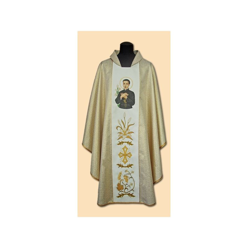 Embroidered chasuble - Saint Stanislaus Kostka (2) - Best Catholic Shop