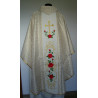 Embroidered chasuble - St. Therese of the Child Jesus - Image 2
