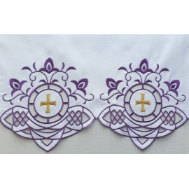 Embroidered altar cloth - Eucharistic design (200)