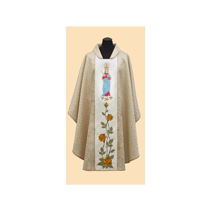 Embroidered chasuble Mother of God - Best Catholic Shop