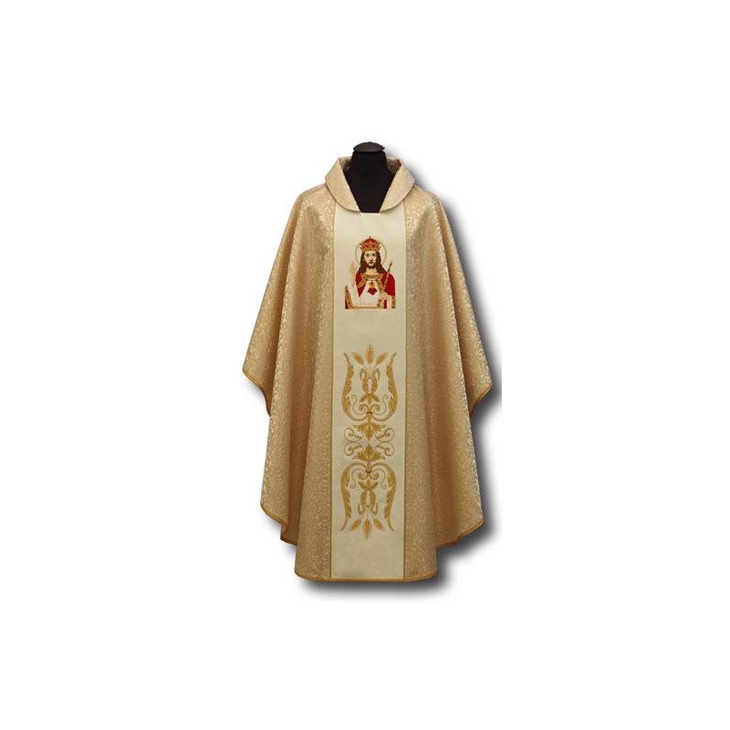 Embroidered chasuble Christ the King - Best Catholic Shop