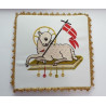 Chalice linen set - Sacrificial Lamb (6) - Image 1