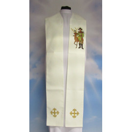 Embroidered St. Hubert stole (1)