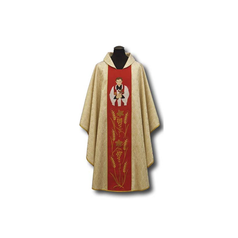 Chasuble with the image of  Fr. Jerzy Popieluszko (2) - Best Catholic Shop
