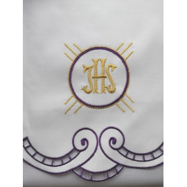 Embroidered altar cloth - Eucharistic design (209)
