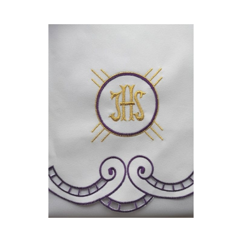 Embroidered altar cloth - Eucharistic design (209) - Best Catholic Shop