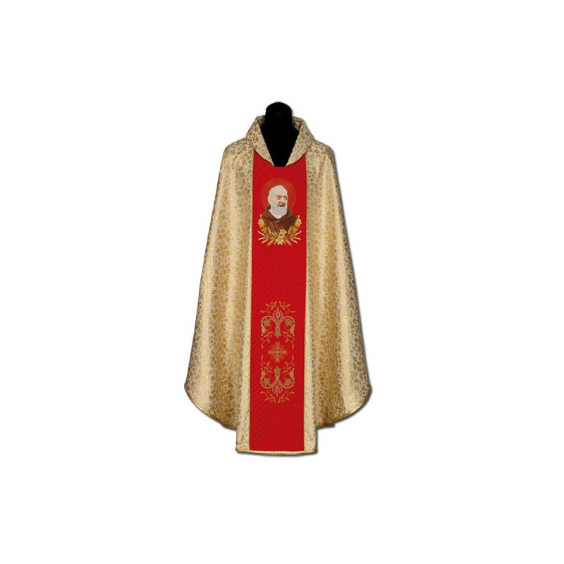 Chasuble with the image of St. Padre Pio (2) - Best Catholic Shop
