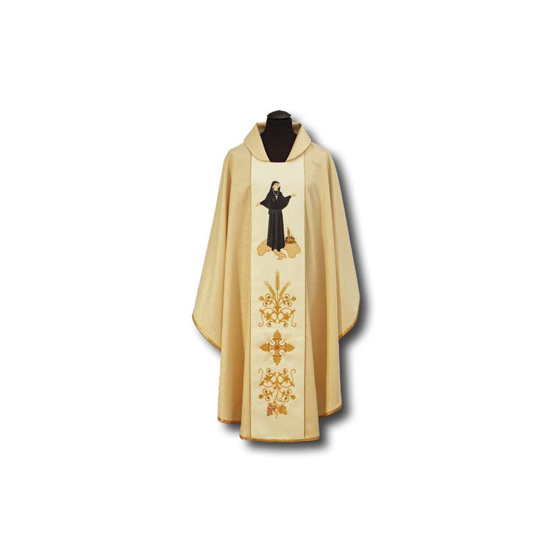 Chasuble with the image of St. Faustina (2) - Best Catholic Shop