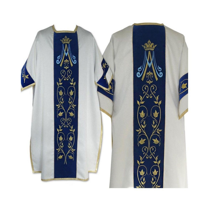 Marian dalmatic - Gothic pattern (2) - Best Catholic Shop