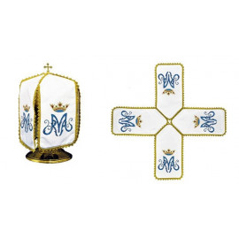 Marian embroidered ciborium veil (14)