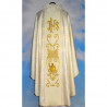 Chasuble with the image of John Paul II - cream rosette material - Image 2