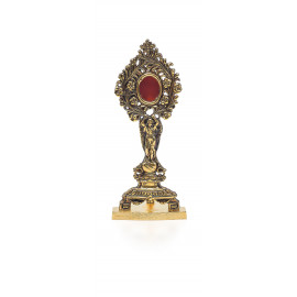 Bronze reliquary, gold-plated 26 cm (10.2 inches)