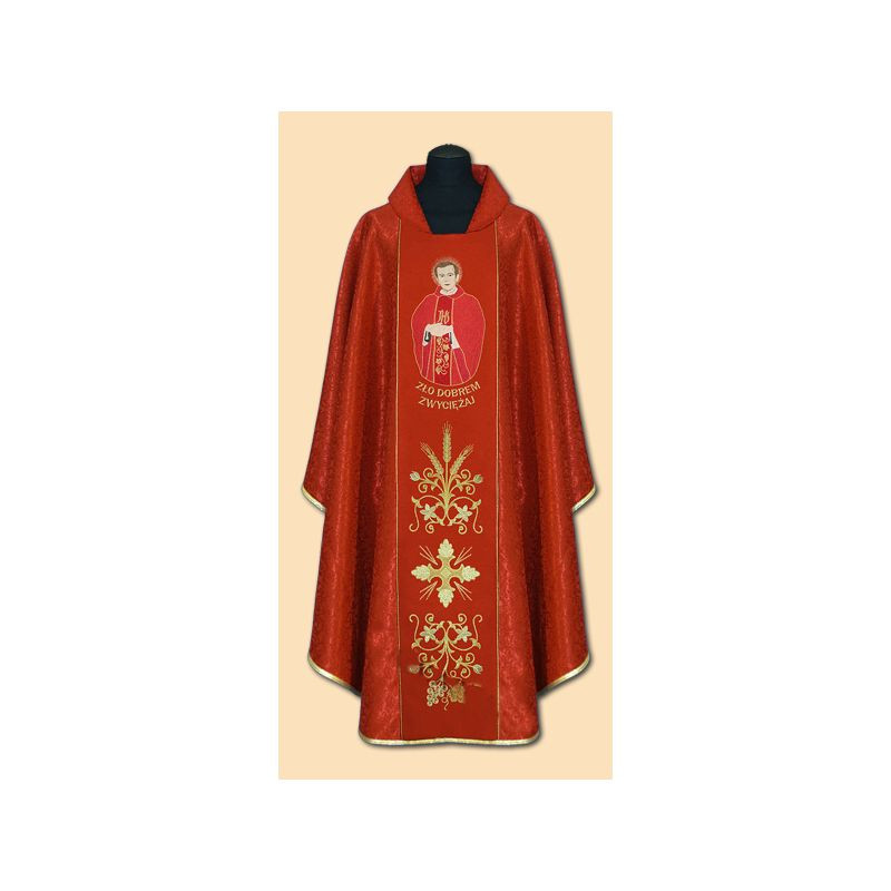 Chasuble with the image of Fr. Jerzy Popieluszko (3) - Best Catholic Shop