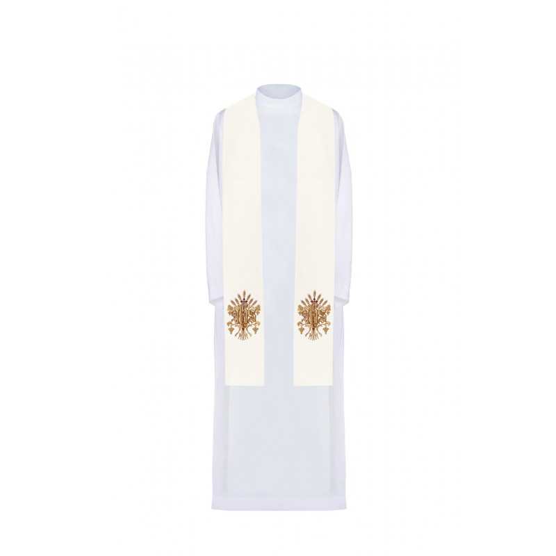 Embroidered stole - liturgical colors (26) - Best Catholic Shop