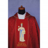 Embroidered chasuble - Saint Barbara - Image 2