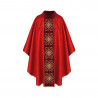 Gothic chasuble, embroidered cross - liturgical colors (5) - Image 5