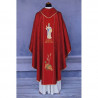 Embroidered chasuble - Saint Barbara - Image 4