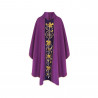 Gothic chasuble IHS georgette - liturgical colors (21) - Image 3